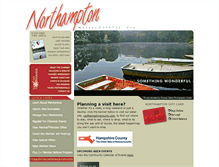 Tablet Screenshot of explorenorthampton.com